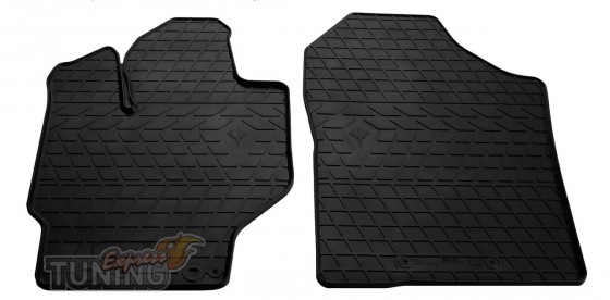 Передние коврики на Toyota Yaris 3 из нетоксичной резины Stingra