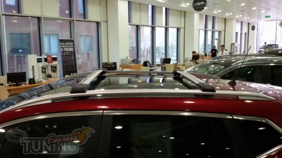 Купить поперечины на рейлинги Шевроле Нива 1
