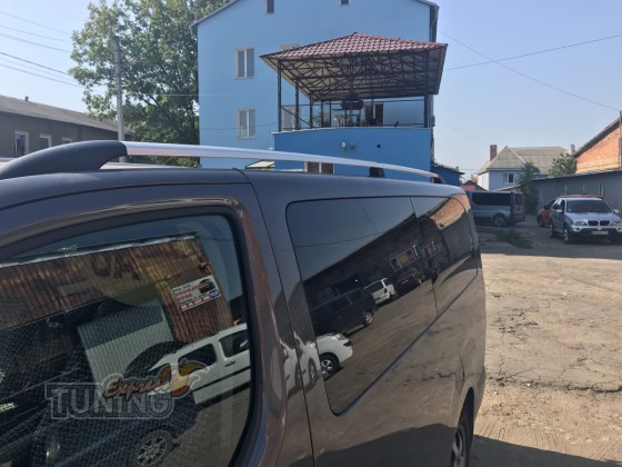 Оригинальные рейлинги на Citroen Jumpy 3