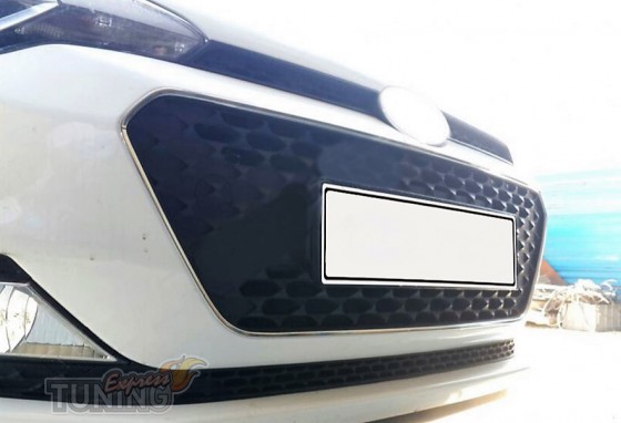 Хромированная окантовка решетки Hyundai i20 GB