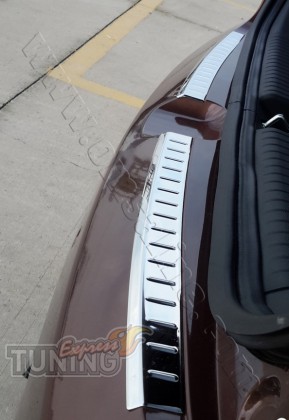 Накладка на задний бампер Hyundai i20 GB