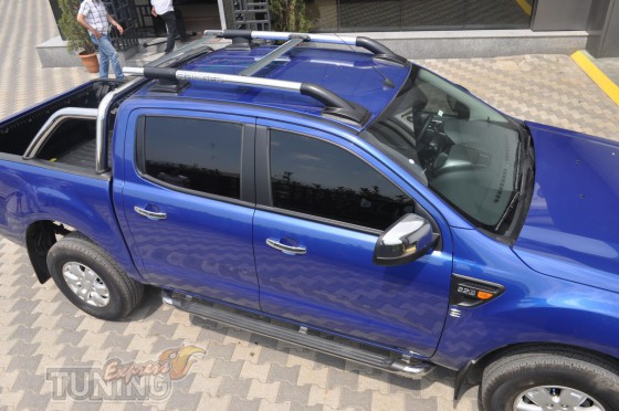Модельные рейлинги на Ford RAnger T6 фото