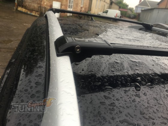 Аэродинамический перемычки на продольные рейлинги Ford Kuga 1 по