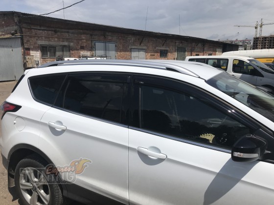 Установка рейлингов на крышу Ford Kuga 2 оригинал