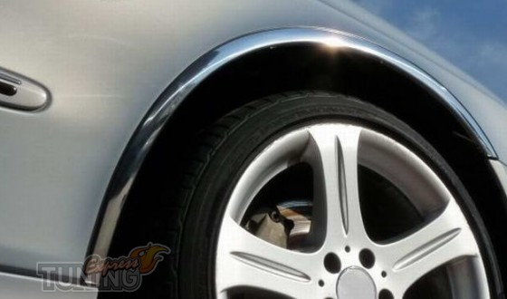 Хром накладки на арки Mercedes C-class W205