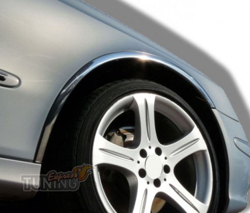 Хром накладки на арки Mercedes W211