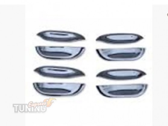 Хромированные мыльницы под ручки Mercedes W140