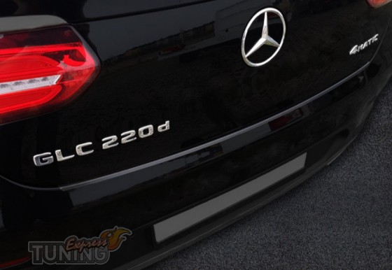 Накладка на задний бампер Mercedes GLC X253