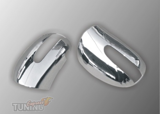 Хром накладки на зеркала Mercedes ML W164