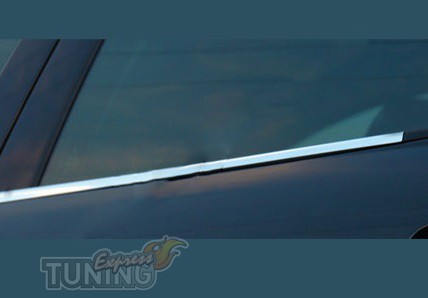 Хромированные молдинги стекол Mitsubishi ASX