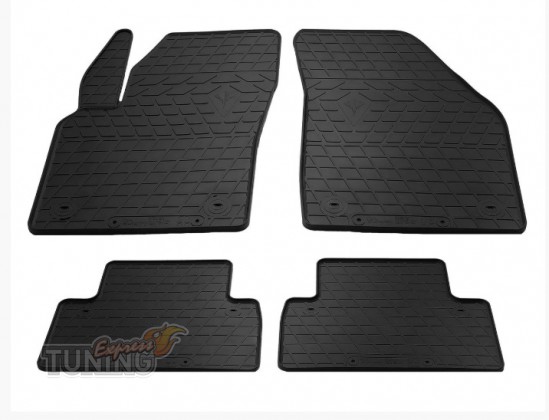 Резиновые коврики в салон Volvo S40 2