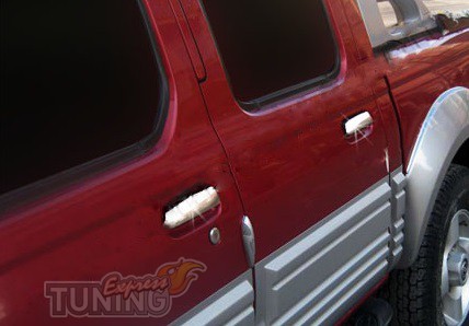 Хром накладки на ручки Nissan NP300