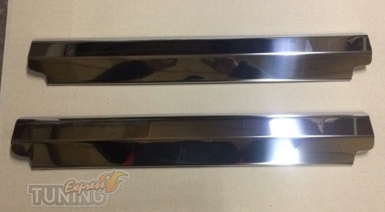 Защитные накладки на внутренние пороги Nissan Qashqai 2
