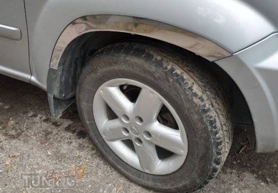 Хром накладки на арки Nissan X-Trail T30