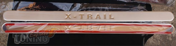Защитные накладки порогов Nissan X-trail T31