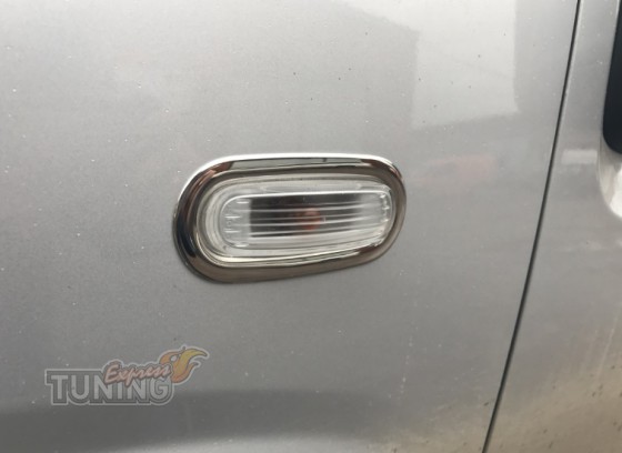 Хром накладки на поворотники Opel Combo D