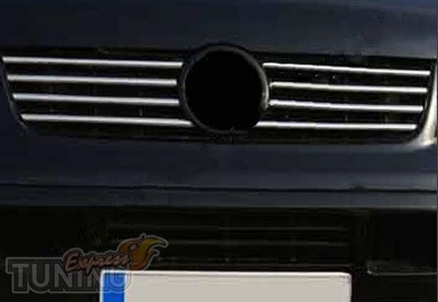 Хром накладки на решетку радиатора Opel Vectra B