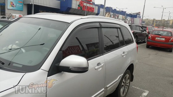 Дефлекторы окон Chery Tiggo 3 с 2014 года