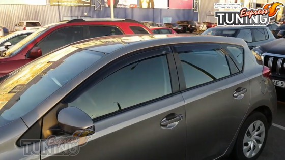 Купить ветровики на двери Тойота Аурис 2 Е180