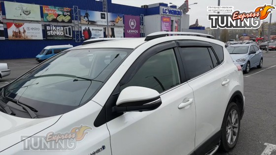 Ветровики на Toyota Rav4 4 полный комплект