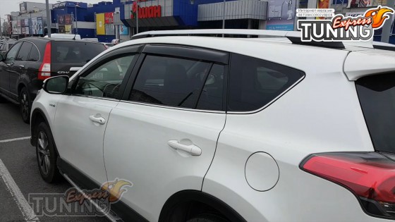 Ветровики для Toyota Rav 4 4  