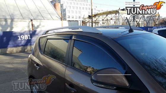 Ветровики Geely Emgrand X7 полный комплект