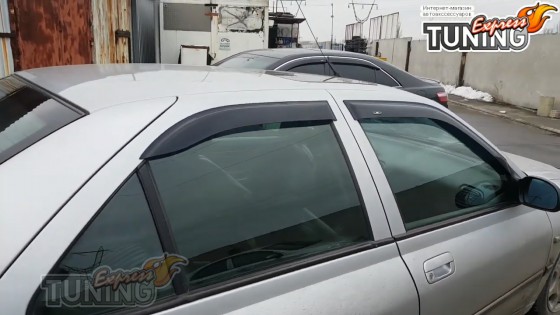 Ветровики боковых окон Peugeot 406 фото