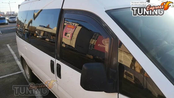 Вставные дефлекторы окон Fiat Scudo 1