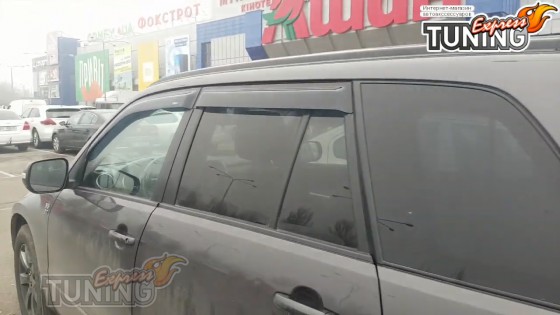 Оригинальные дефлекторы стекол Сузуки Гранд Витара 2 поколения