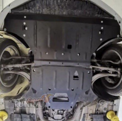 Защита картера Audi A8 D4 радиатора и КПП