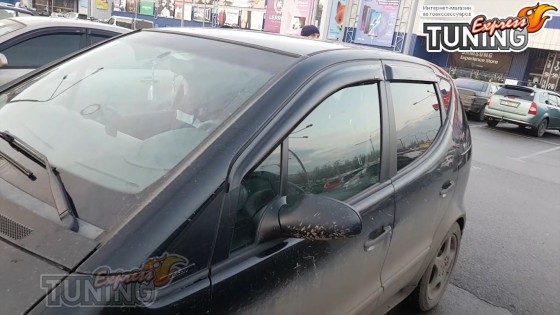 Ветровики на Mercedes W168 полный комплект 4шт