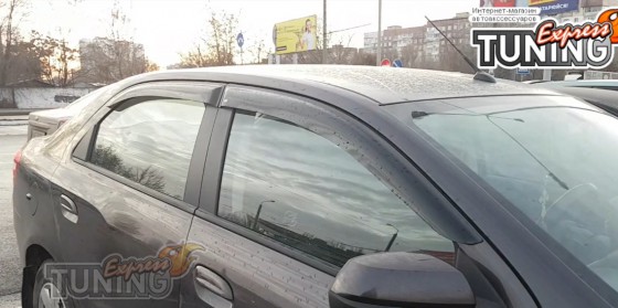 Дефлекторы окон Ravon R4 полный комплект 4шт