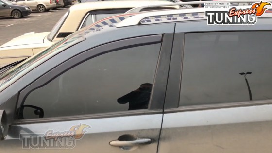 Ветровики окон Рено Лагуна 2 поколения универсал