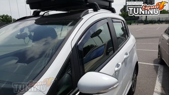 Вставные дефлекторы окон Ford B-Max полный комплект