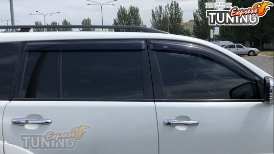 Дефлекторы окон Mitsubishi Pajero Sport 2 полный комплект