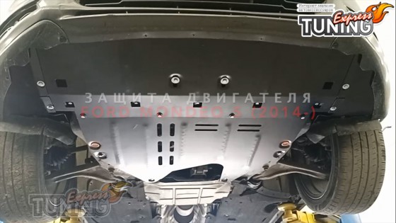 Защита Ford Mondeo 5 увеличенная под радиатор