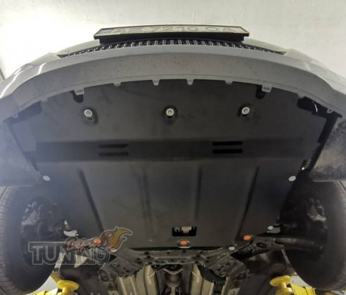 Защита картера двигателя Hyundai Accent 4 фото 