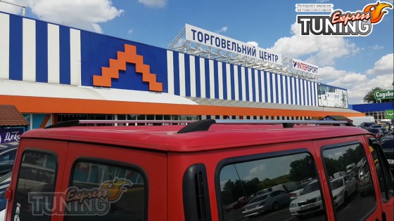 Рейлинги на крышу Форд Транзит 4
