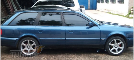 Ветровики Audi 100 Avant оригинал Cobra фото