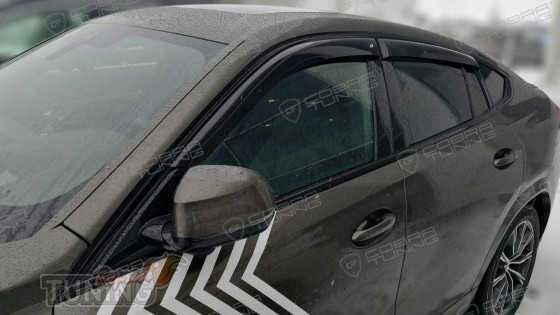 Дефлекторы окон bmw X6 G06 оригинал фото