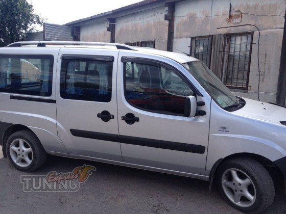 Оригинальные ветровики для Fiat Doblo 1 Panorama