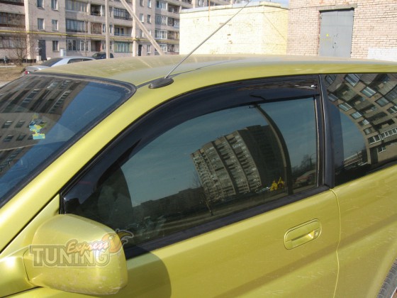 Ветровики на двери Honda HR-V 1 3D Cobra