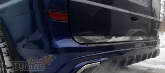 защитная накладка бампера Mercedes Vito W639