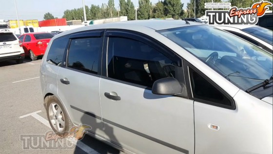Дефлеткоры окон на Ford S-Max полный комплект 4шт