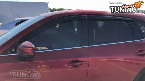 Ветровики на окна Mazda Cx-5 2 оригинал CT