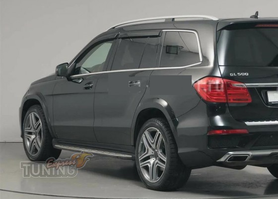 Ветровики на окна mercedes GLS X166 фото
