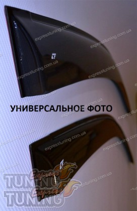 Фирменные ветровики на Opel Astra G Classic оригинал Cobra