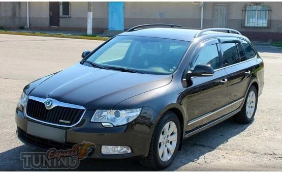 Ветровики на окна Skoda Superb 2 combi универсал