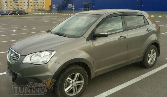 Ветровики на окна Ssangyong Korando 2010 фото