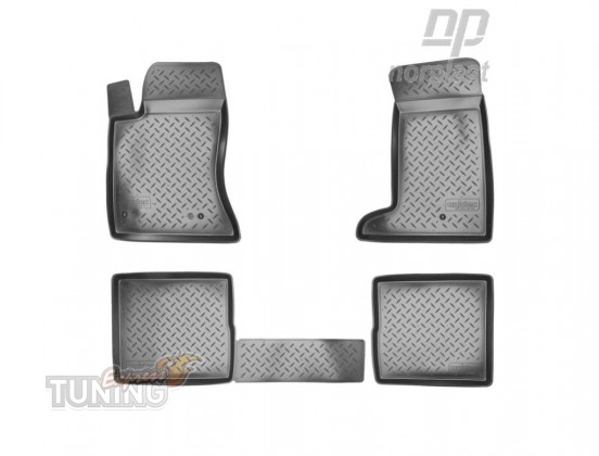 Резиновые коврики Cadillac SRX 1 оригинал фото